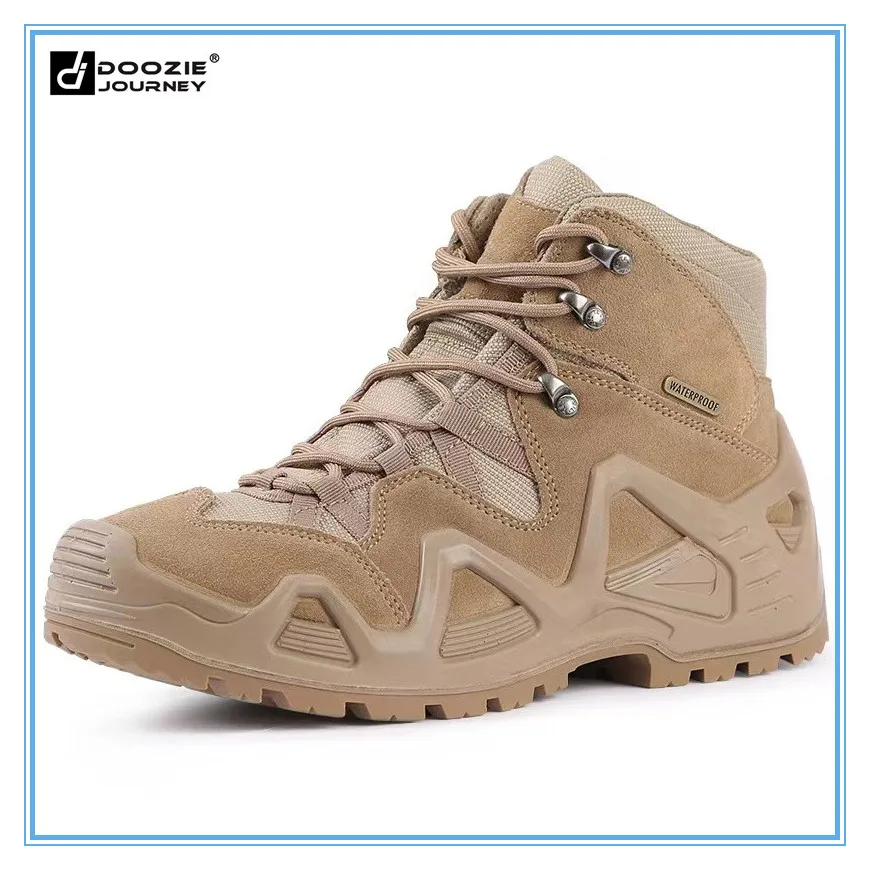 

Men Tactical Boots Army Boots Mens Military Desert Waterproof Work Safety Shoes Climbing Hiking Shoes Ankle Men Outdoor Boots