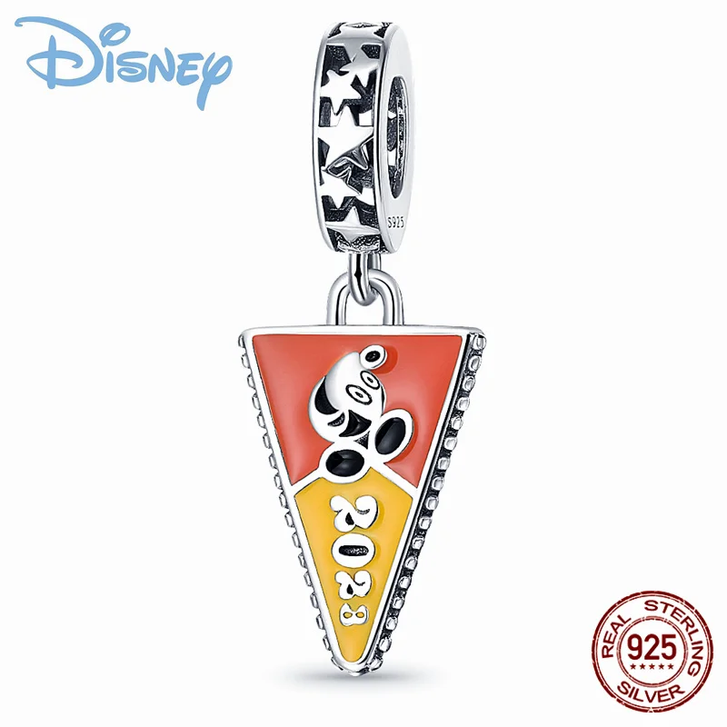 

100% 925 Sterling Silver Disney triangle christmas for Original Pandora Bracelets Women's Birthday Boutique Fashion Jewelry