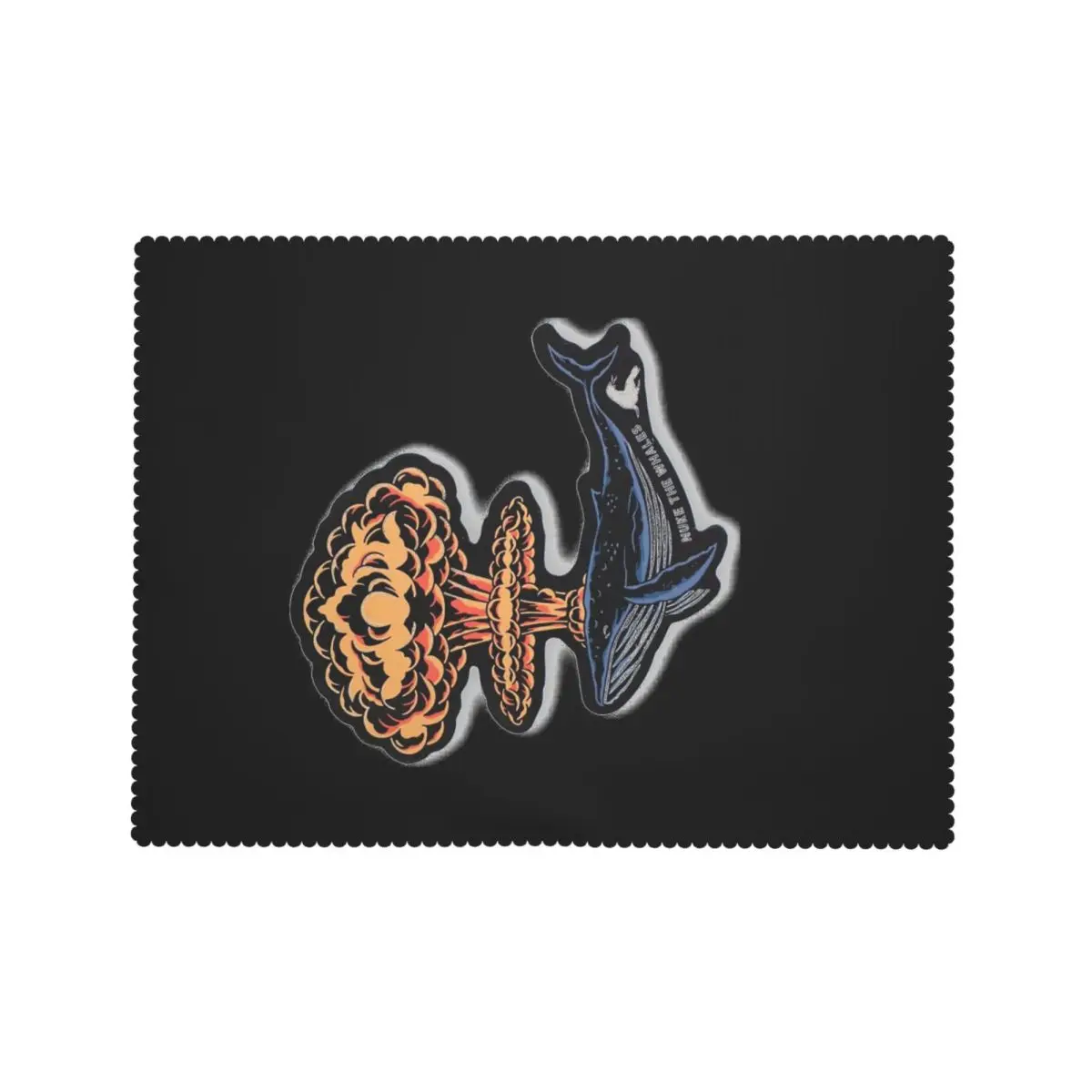Nuke The Whales индивидуальная прямоугольная скатерть маслостойкая скатерть для фестиваля вечерние украшения скатерть (art.: 3920cf79f6984) - 3920cf79f6984