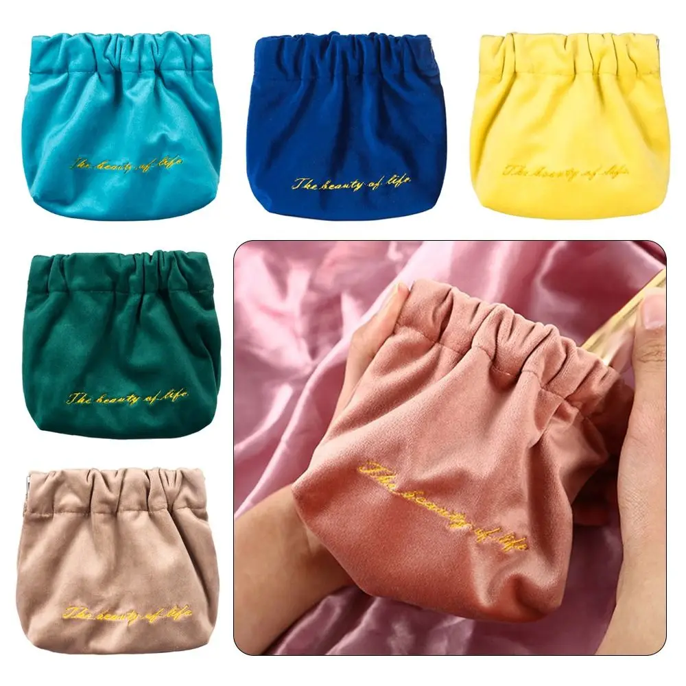 

Многофункциональные пакеты, портативные эластичные карманы, санитарные пакеты с вышивкой, карманные сумки для хранения