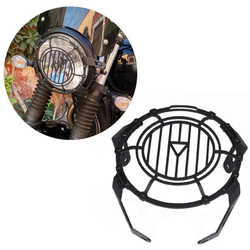 

For Triumph Street Twin / Scrambler 900Cc 2016-2020 Headlight Protector Guard Head Light Lamp Protection Grill Cover