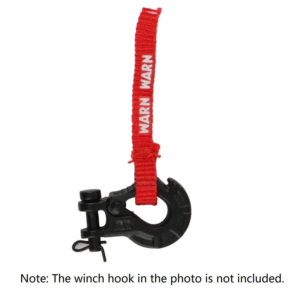 

5 шт. RC крюк для автомобильной лебедки Тяговый ремень тяга для 1/10 RC Гусеничный автомобиль осевой SCX10 Traxxas TRX4 RC4WD запчасти, 2