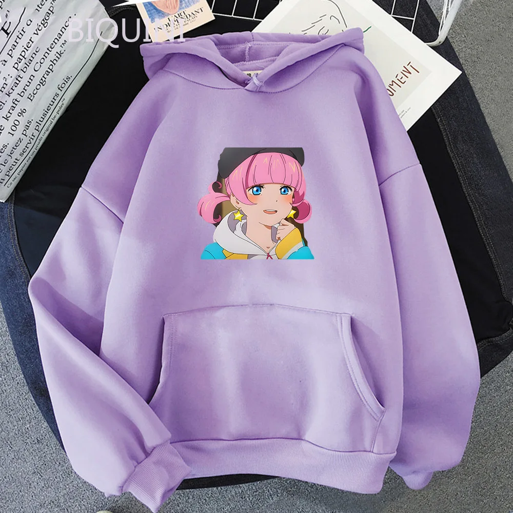 

Anime Tokyo 24th Ward Hoodie Men Sweatshirts Kawaii Harajuku Tokyo 24-ku Pullovers Hoodie Tops Kinako Print Streetwear Sudaderas