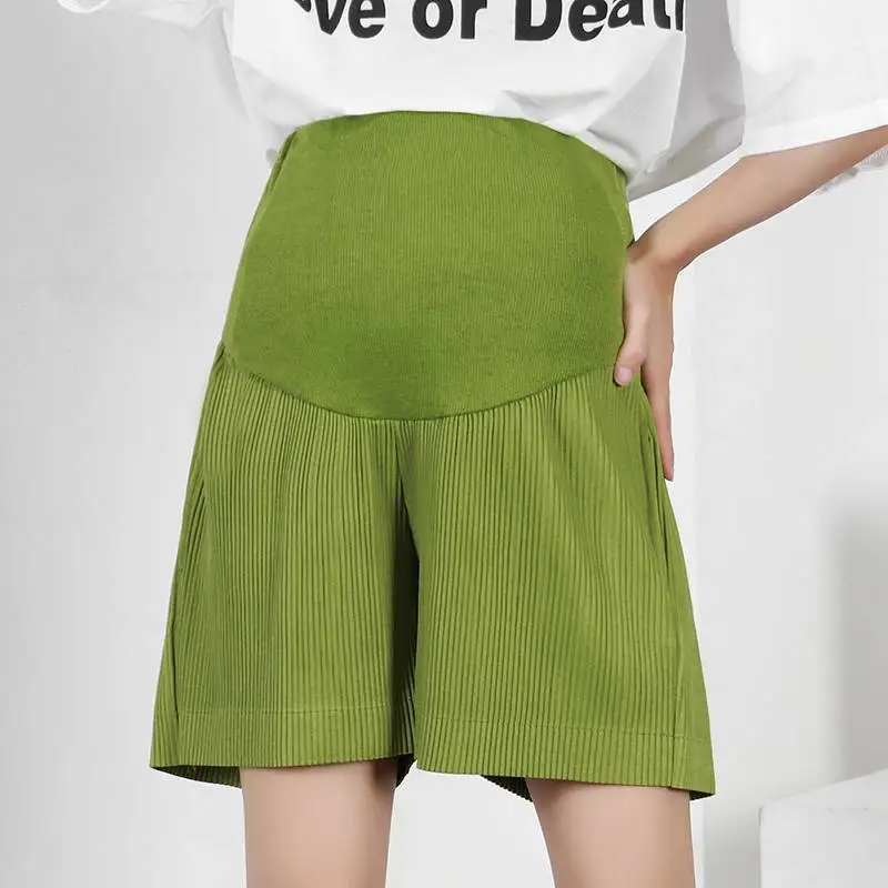 

Pregnant women's wide-leg shorts for summer 2023 WHITE