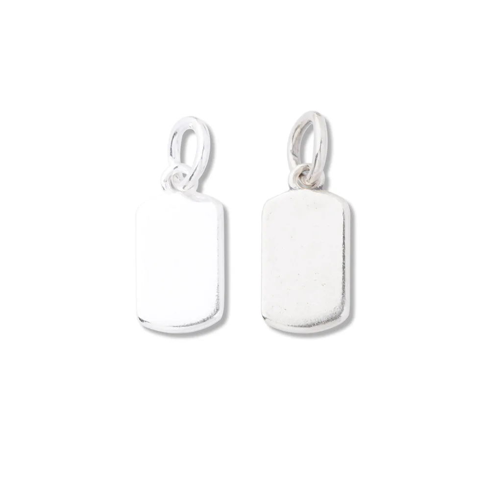 Серебряная подвеска CKNZ Ничтовая карта S0988