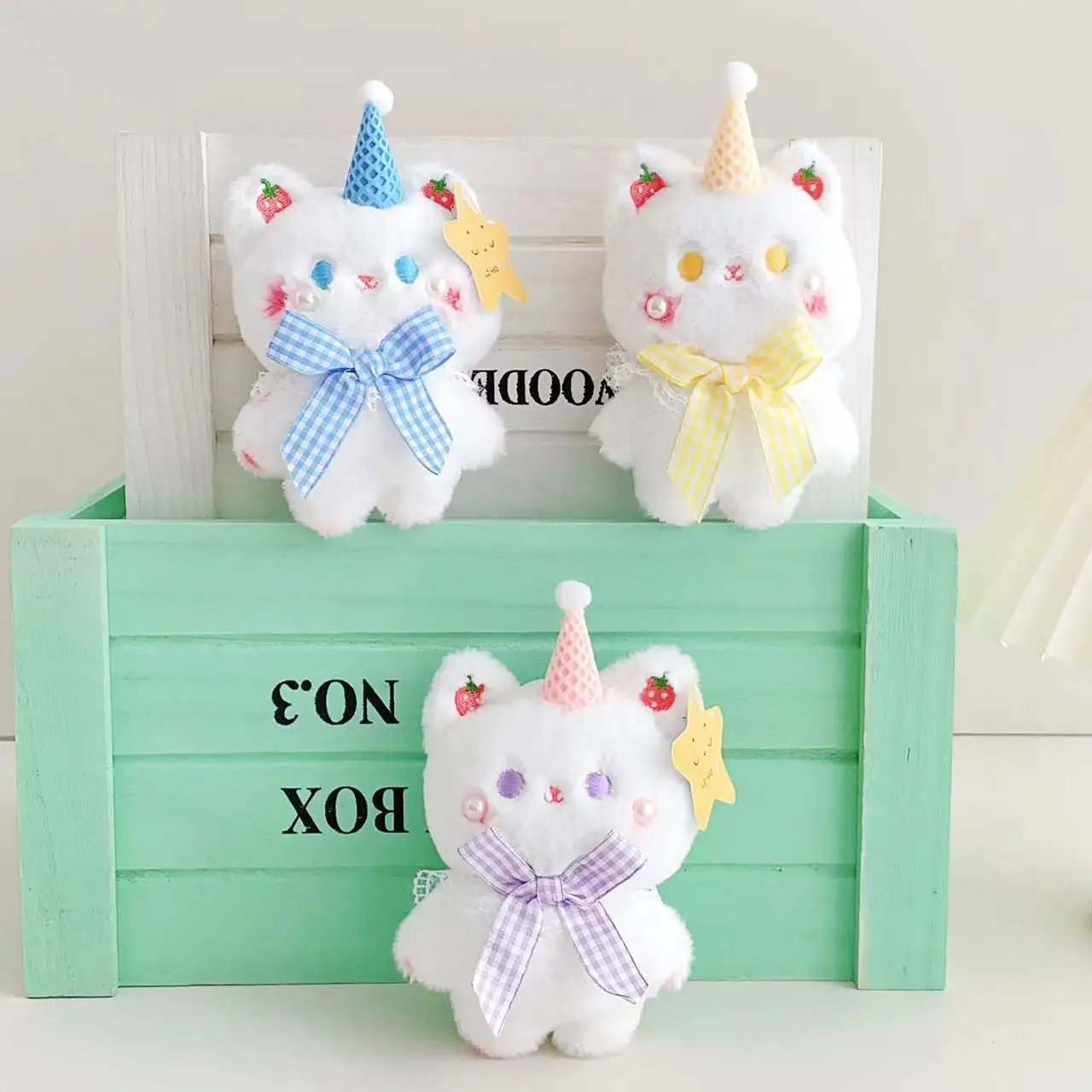 

Популярный изысканный новый креативный милый мультяшный ароматный маленький медведь брелок в стиле мороженого подвесной книжный мешок модный декоративный мягкий