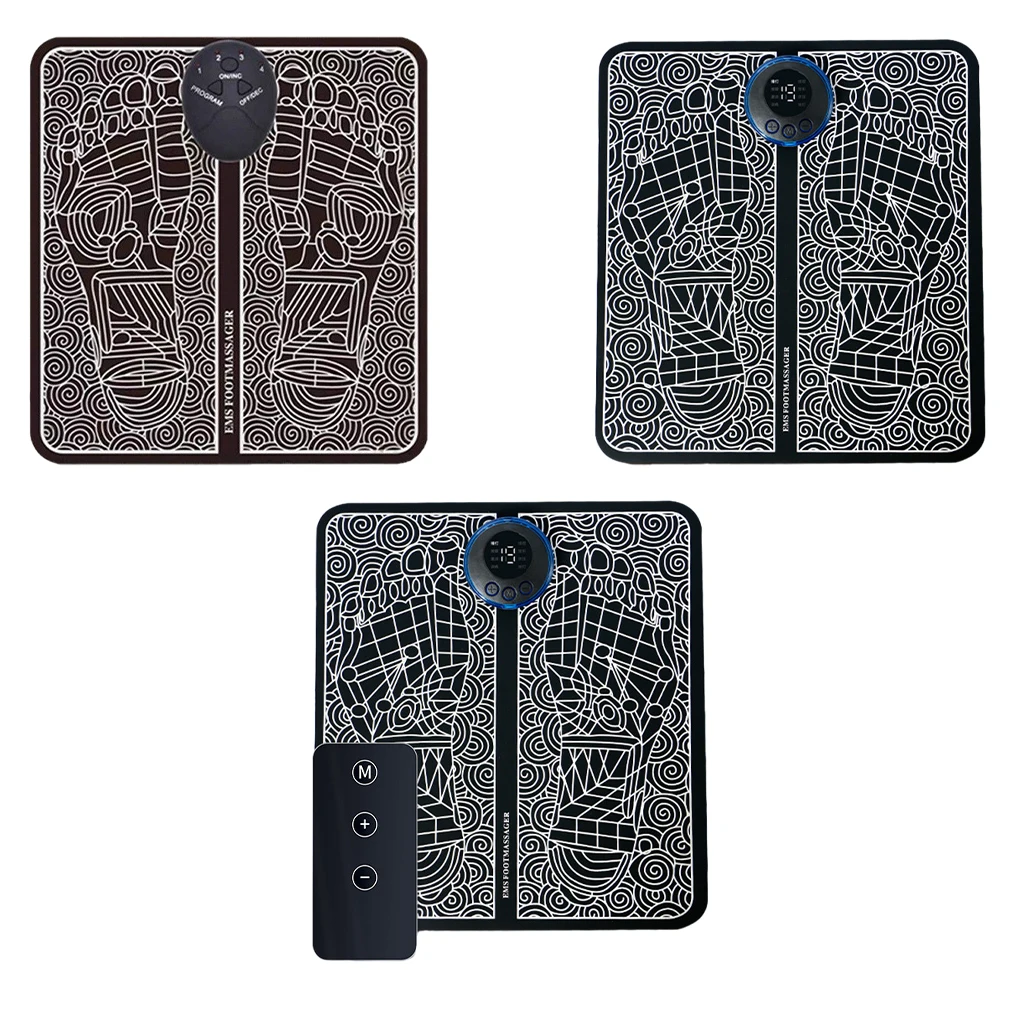 

Lightweight And Portable Electric Feet Acupressure Pad For Improved Foot Care Precise Massage Legs Circulation Machine