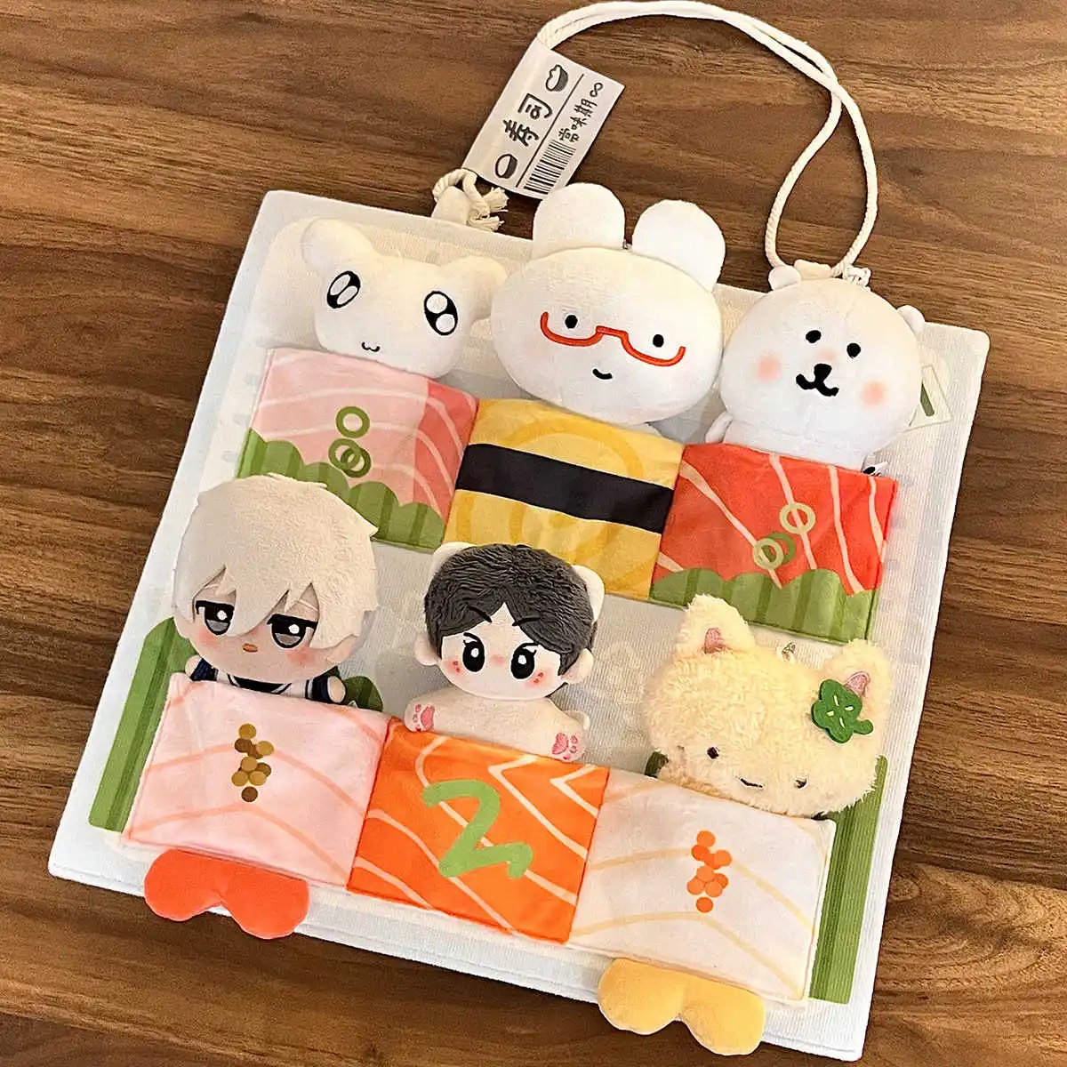 Аниме Kawaii 10 см плюшевая кукла подвесная сумка декоративные украшения Chiikawa Hachiware