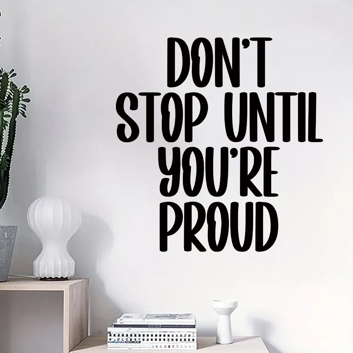 Вдохновляющие Английские тексты настенные наклейки для гостиной задний фон
