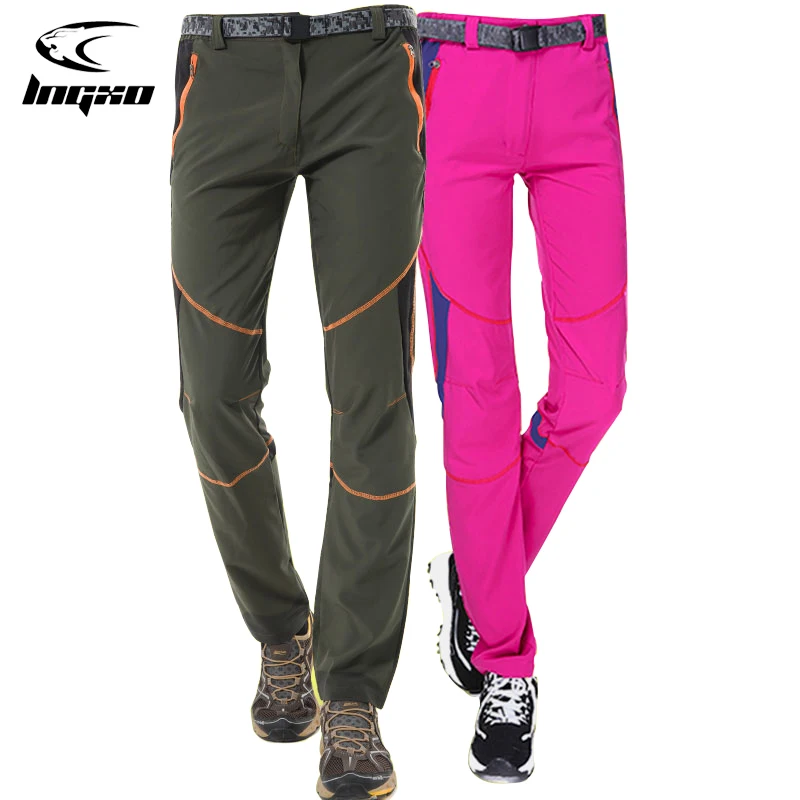 LNGXO Stretch Hiking Pants Men Summer 