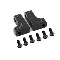 axle servo fixed mount holder for 110 scx10 90021 90022 90028 rc car servo bracket base with screws accessories