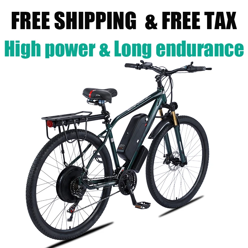 29 дюймовый Электрический велосипед 1000W48V, электрический мотоцикл высокой мощности, велосипед с переменной скоростью, горный велосипед, Мужской велосипед по низкой цене