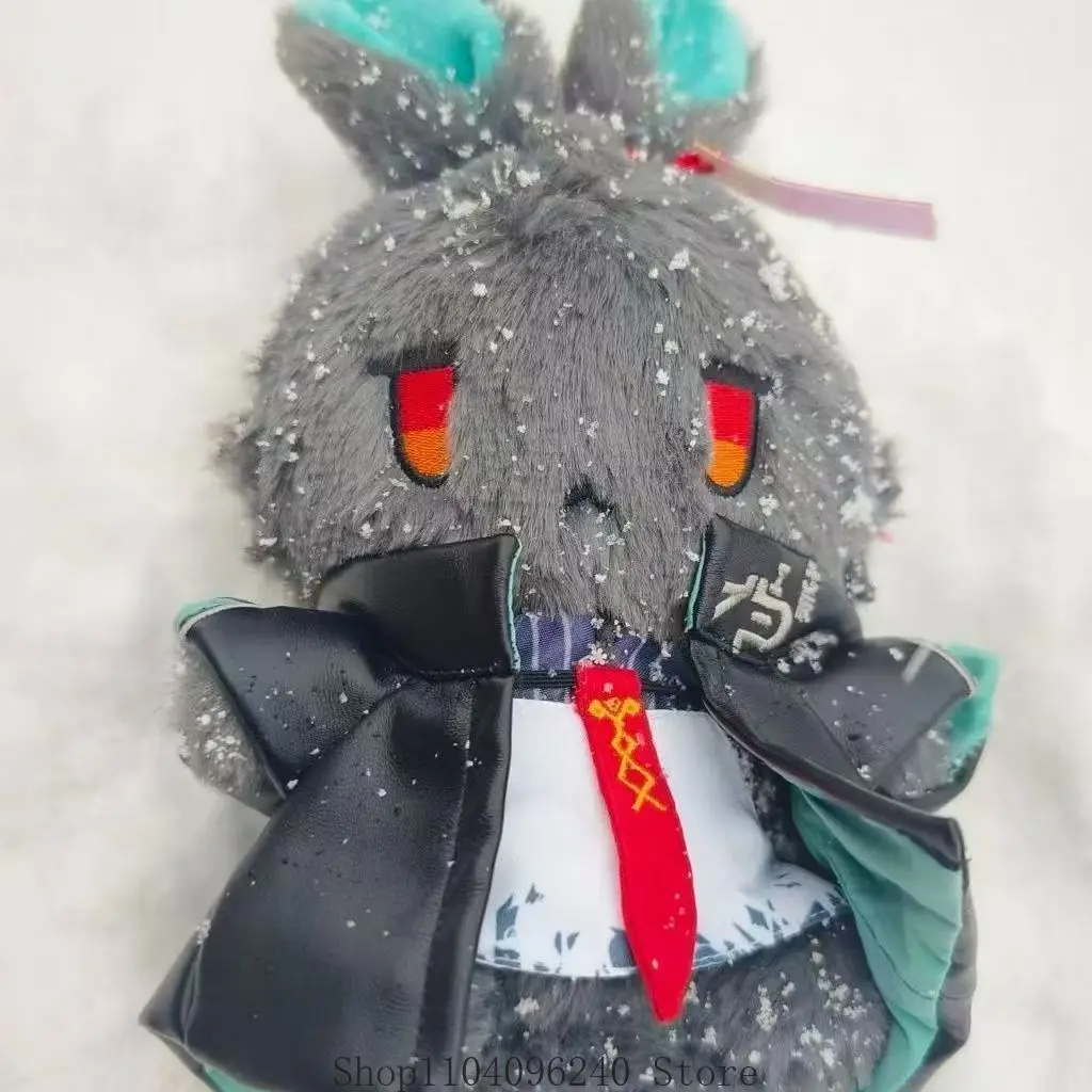 Фото Плюшевая подушка-талисман Arknights Xi Chaolongshan Rabbit: Аниме-фигурка, кукла-идол, подарок для студентов и фанатов №1