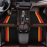 High Quality Leather Car Floor Mats for Mercedes AMG GT A CLASS C CLASS GLC43 GLC63 ML55 ML63 Car Accessories Auto Goods