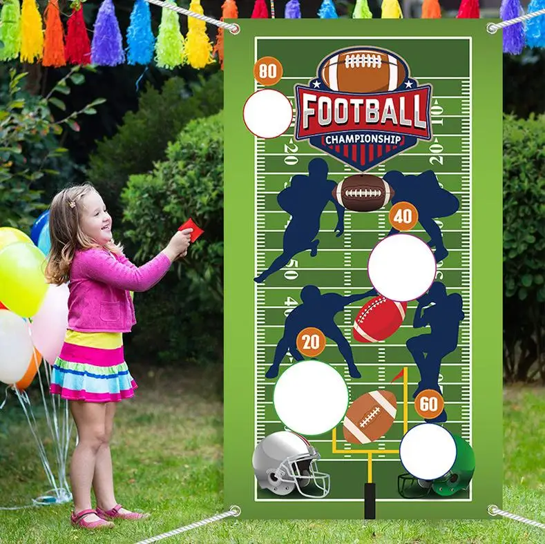 

Игра в футбол с 4 мешками в форме бобов для помещений и улицы, Футбольная версия для детей и взрослых, семейный футбол, товары для дня рождения