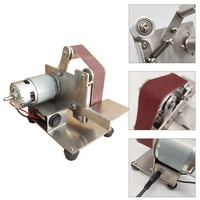 electric belt machine sander 350w sanding grinding polishing machine abrasive belts grinder diy polishing cutter edges