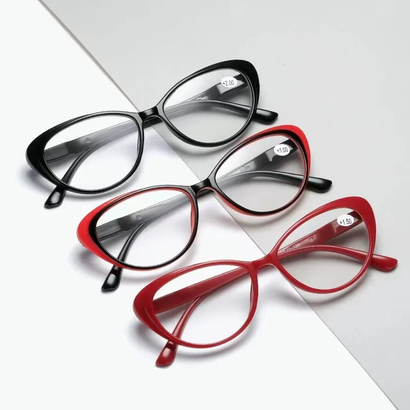 

Cat-eye retro reading glasses unisex fashion classic all-in-one reading glasses for the elderly