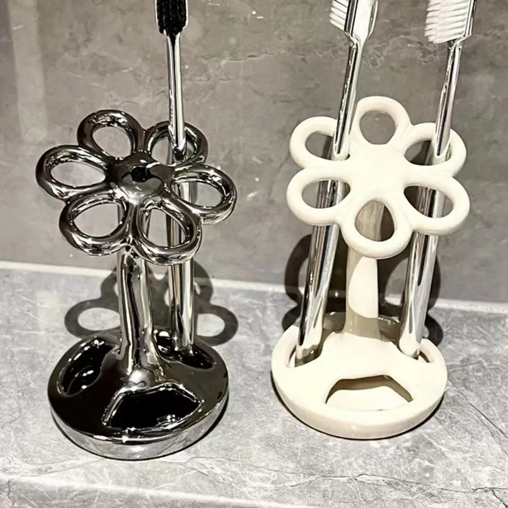 Держатель для зубных щеток многофункциональная керамическая подставка хранения