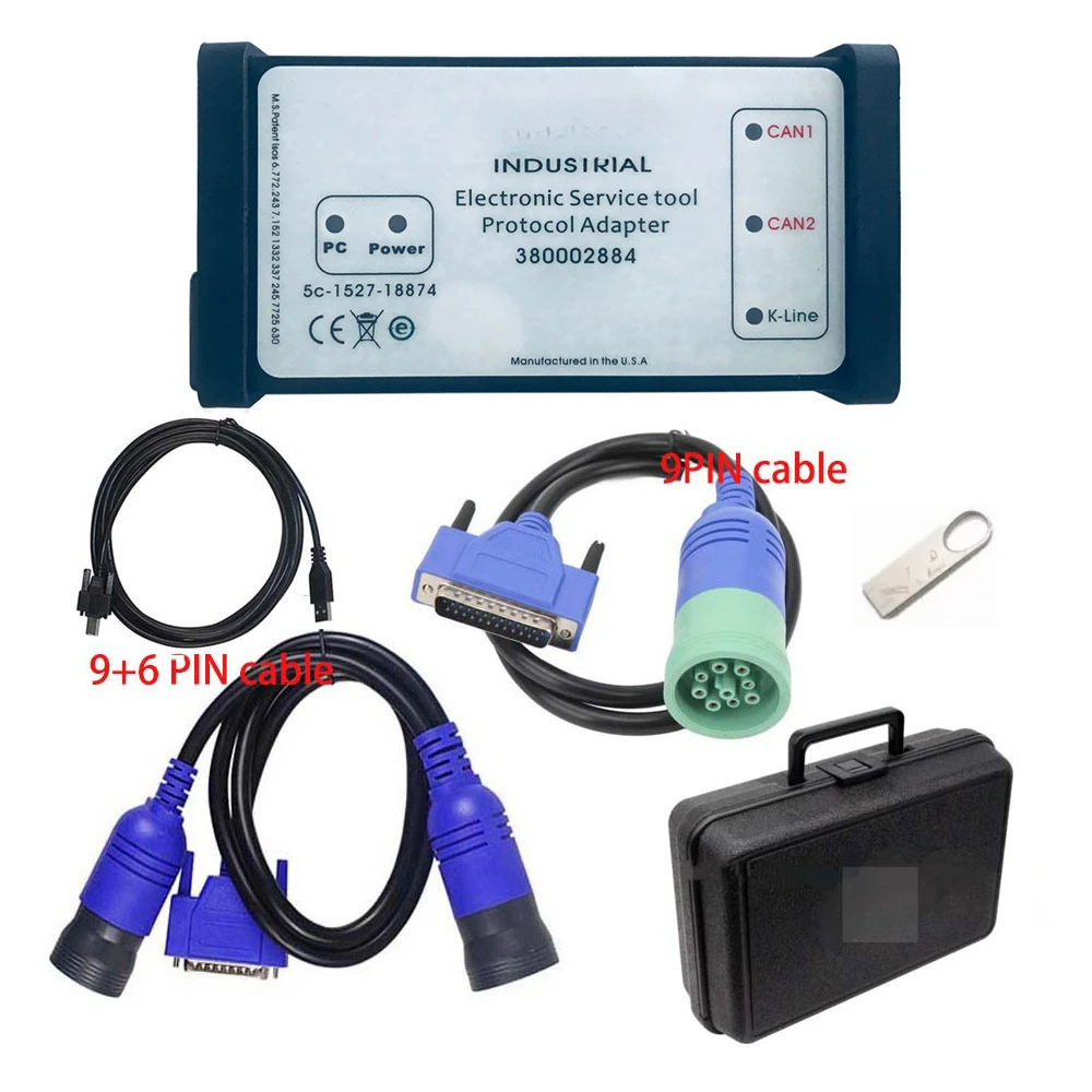 CNH DPA5 EST V8.6 New Holland Карта детектора диагностических инструментов