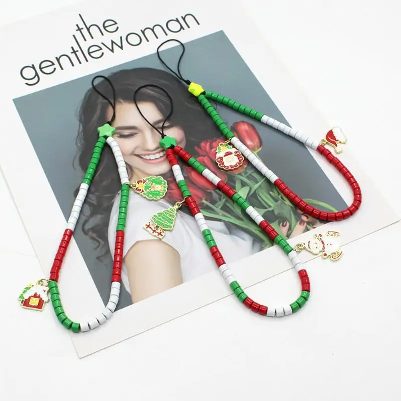 

Original Design Christmas Gift Mobile Phone Lanyard Pendant Anti-loss Mobile Phone Chain