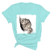 clothes fashion tee top funny cat 90s shirt lady tshirt summer female t women short sleeve casual graphic cotton t shirts femme