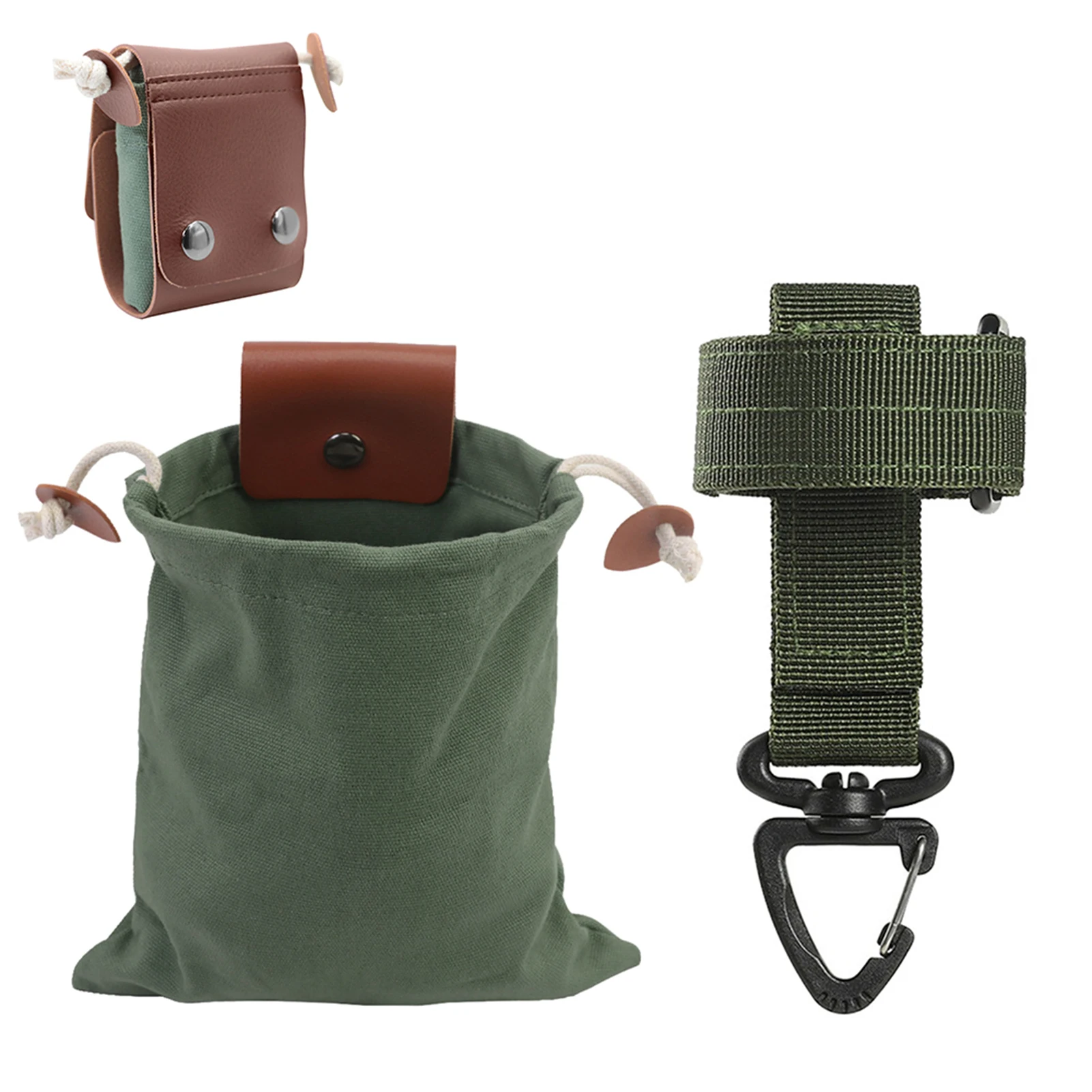 

Складная поясная сумка с крючком, регулируемый мешок для курения, для кемпинга, походов, пешего туризма