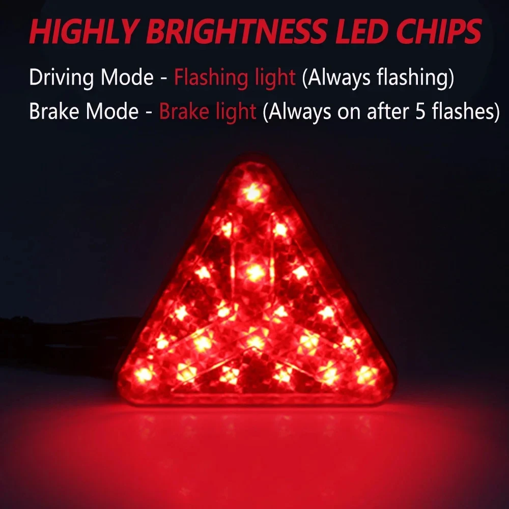 Фонари стоп-сигналы задние 12 В стиль F1