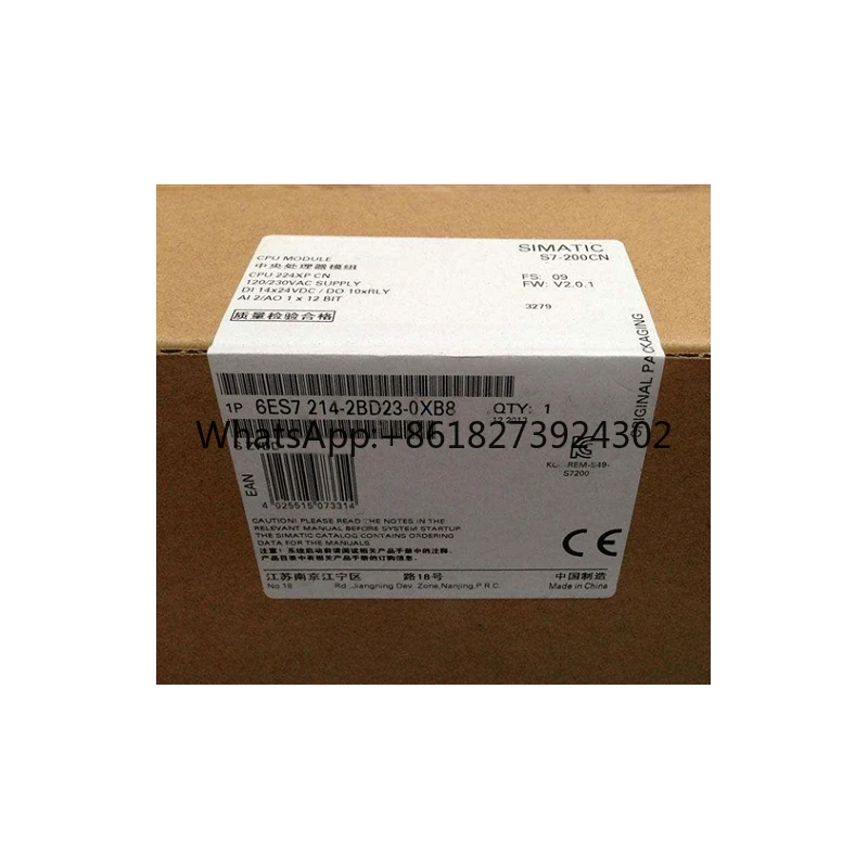 Уровень: Продавец с высоким потенциалом {новый оригинал} 6ES7214-2BD23-0XB0 Официальная