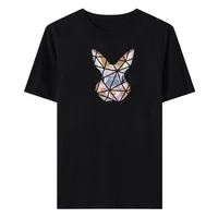 summer new womens fashion trend simple printing short sleeved t shirt