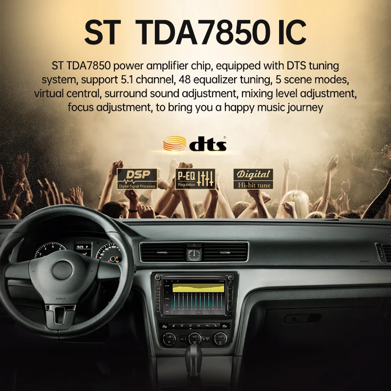RU Автомагнитола Android 10 для VW Volkswagen Polo/Tiguan/Golf 6 7/Passat/b7/b6/Jetta/Skoda/Octavia Seat CarPlay