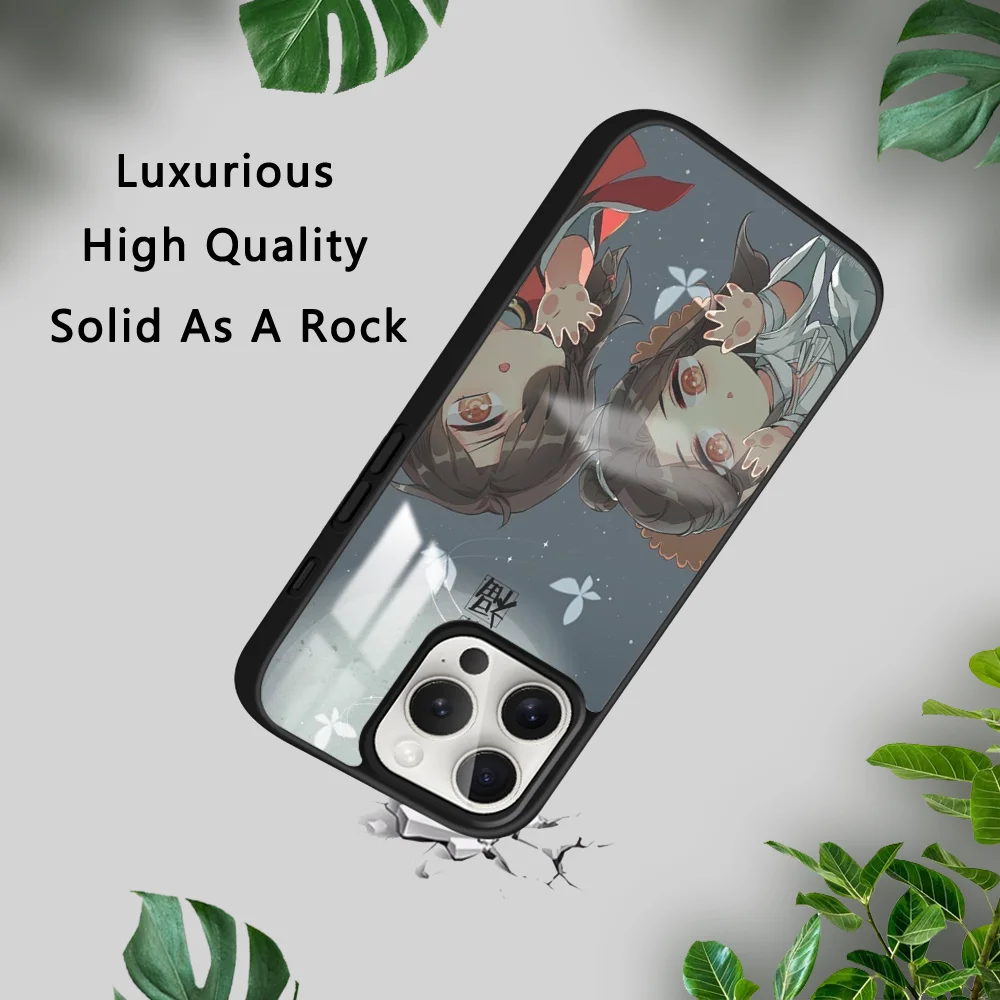 H-Heaven Official BlessingS Cute Phone Case For iPhone 16 15 14 13 12 11 Pro Xs Max Mini Plus Celulares Hard Funda