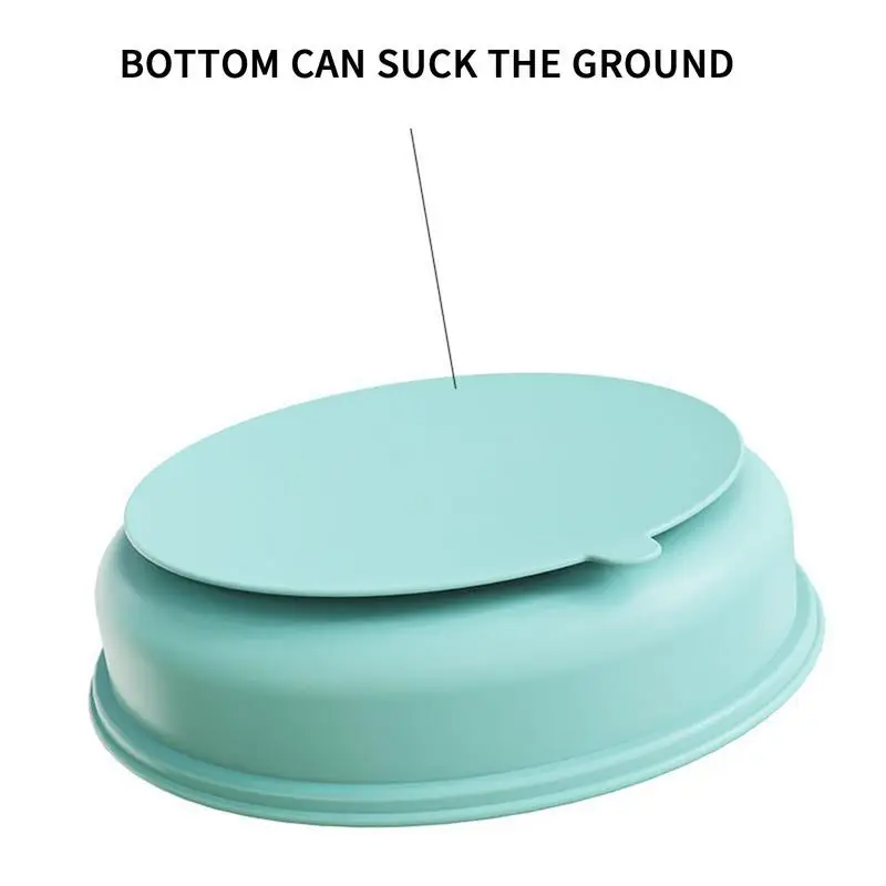 Новая кормушка для собак миска еды и воды силиконовые кормушки дозирования кошек