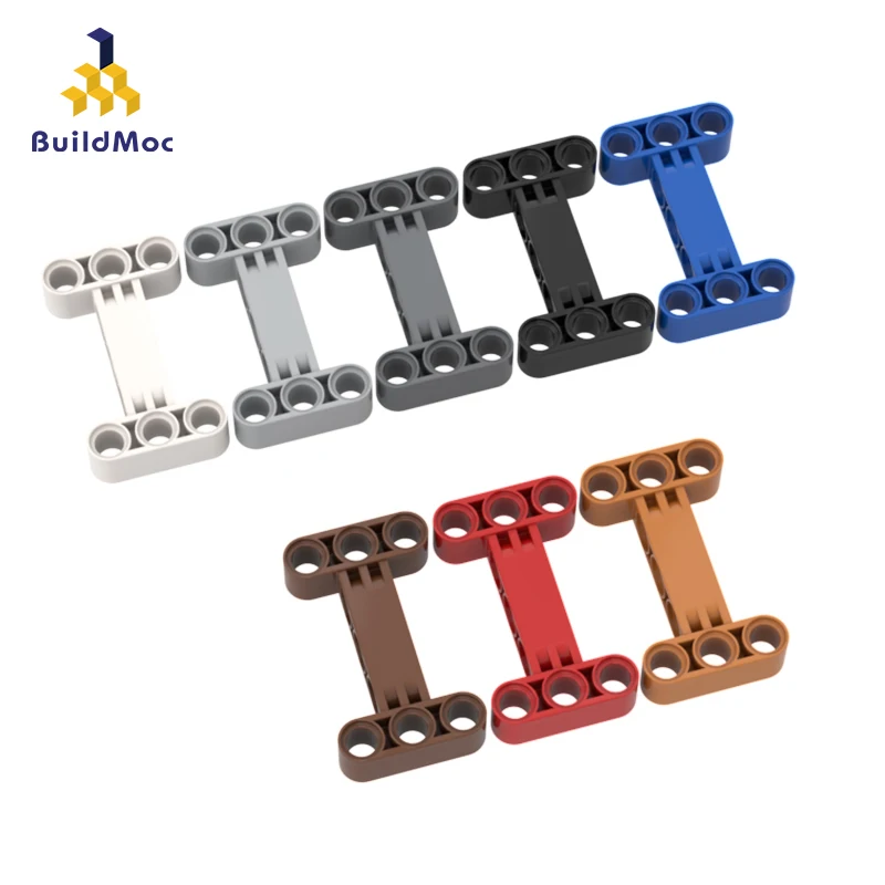 

10PCS High-Tech Assemble Particle 14720 3x5h Hole Arm Brick Building Block Replaceable High-Tech Part Toy For Children Gifts