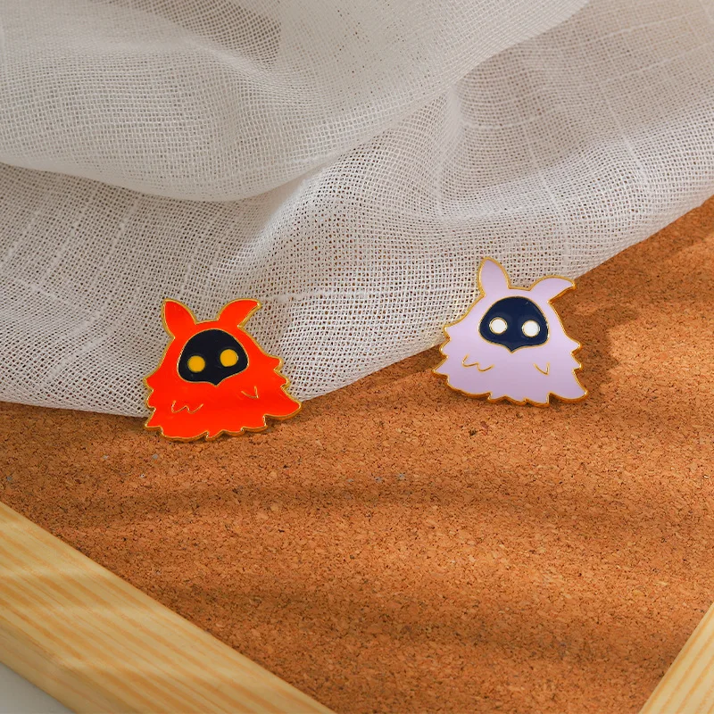 Брошь на лацкан в форме шляпы с эмалью изображением героев мультфильмов &quotБожий