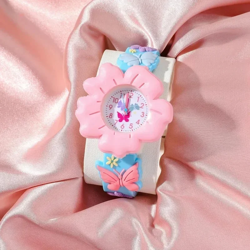 Часы Детские с мультяшным рисунком модные повседневные кварцевые наручные