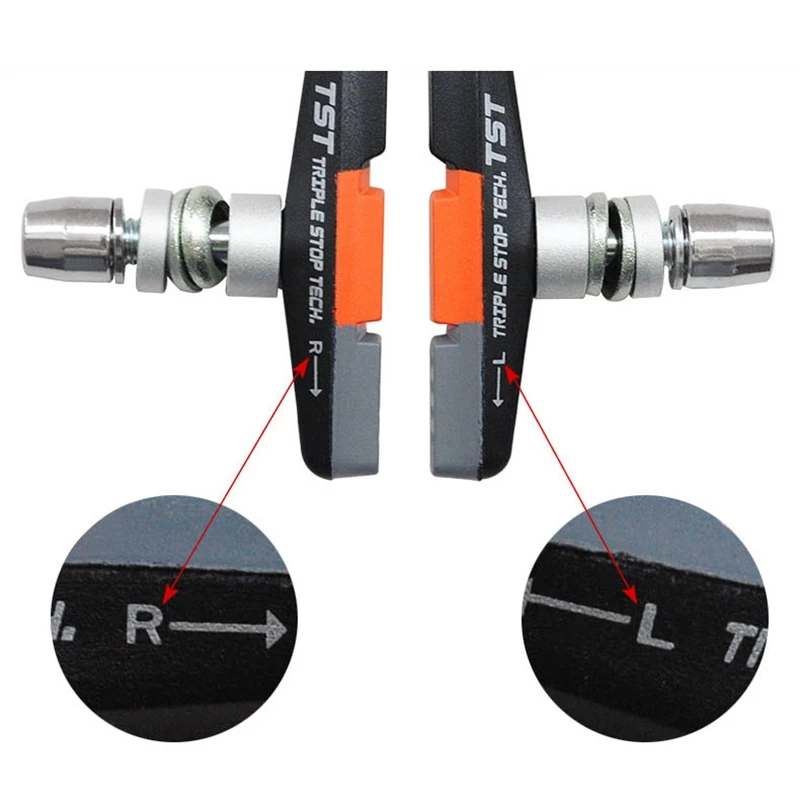 

BRAKCO Bike Brake Pads 55Mm For 14Inch 16Inch 18Inch 20Inch Folding Mini Velo Bike V Brake Bicycle Parts Promotion