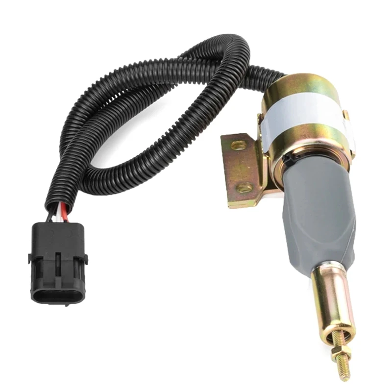 12 В стопорный электромагнитный клапан для Cummins Hyundai Электромагнит отключения