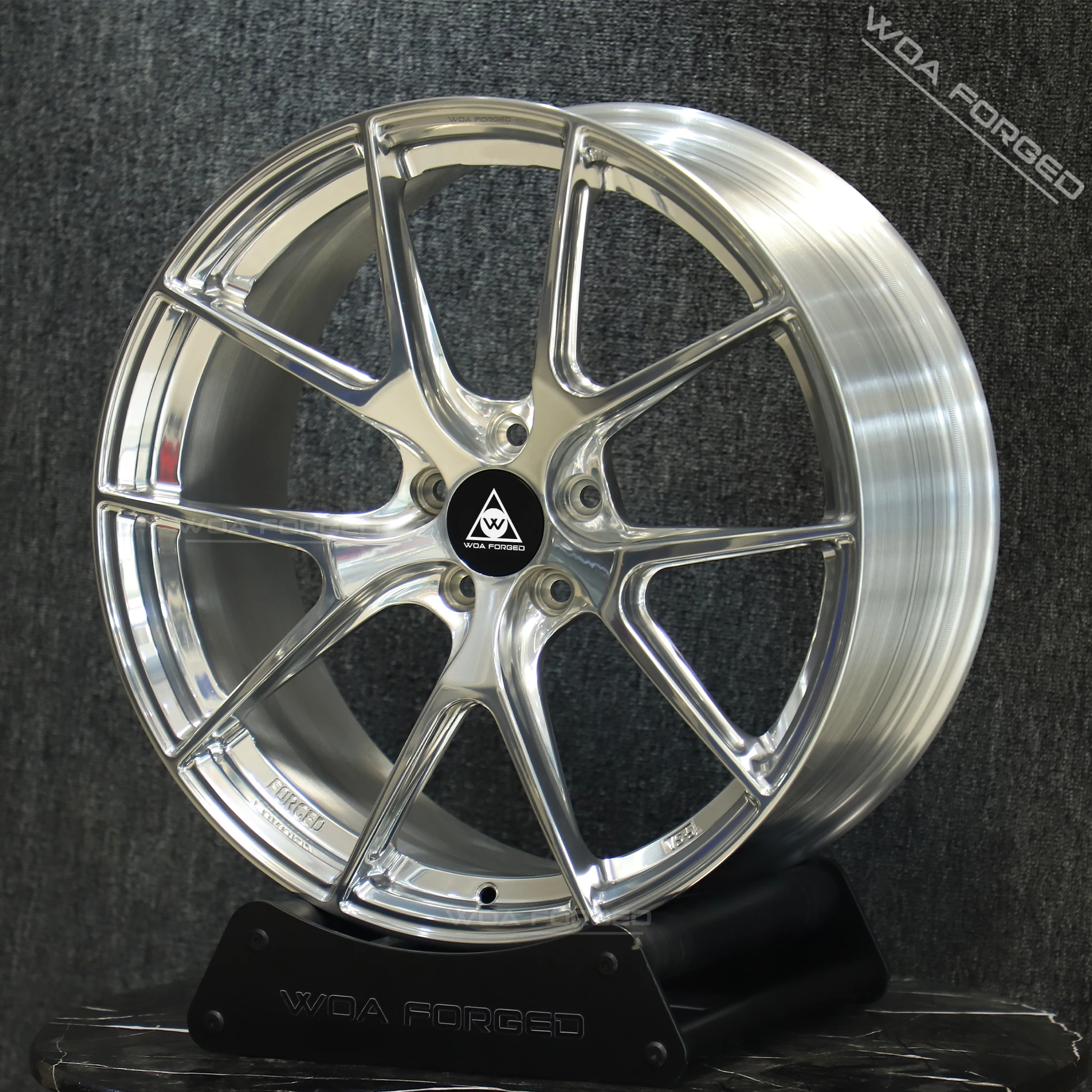 Фото Кованые диски Chrome Brushed Aluminum VS5RS для BMW M2 F80 F90 E46 E92 M3 M4 G20 G30 G80 330i M340i 5x120 5x112 №4