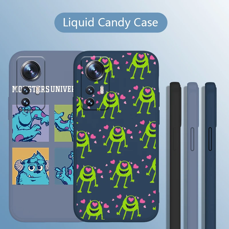 

Furry and Big-eyed For Xiaomi MI 12 11 10 9 8 Ultra Lite Pro X T Pro Note SE 5G Liquid Shockproof Dustproof Phone Case