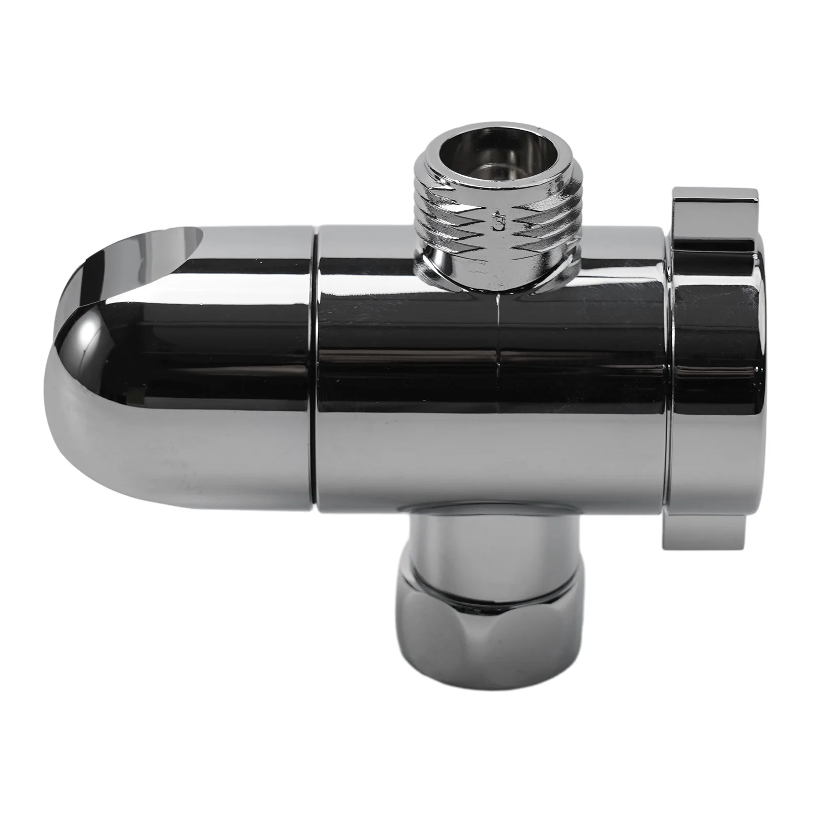 

Bathroom Home Shower Head Diverter 3 Way Diverter For Handheld Shower Head Showering Component Silver Adjustable