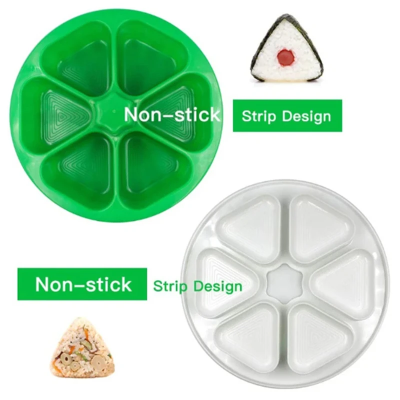 DIY форма для суши онигири рисовые шарики пищевой пресс треугольная приготовления