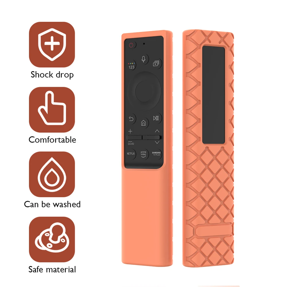 

Silicone Remote Control Protective Case for Samsung Smart TV BN59-01357A/01311B/01363A/01265A Remote Cover Replacement