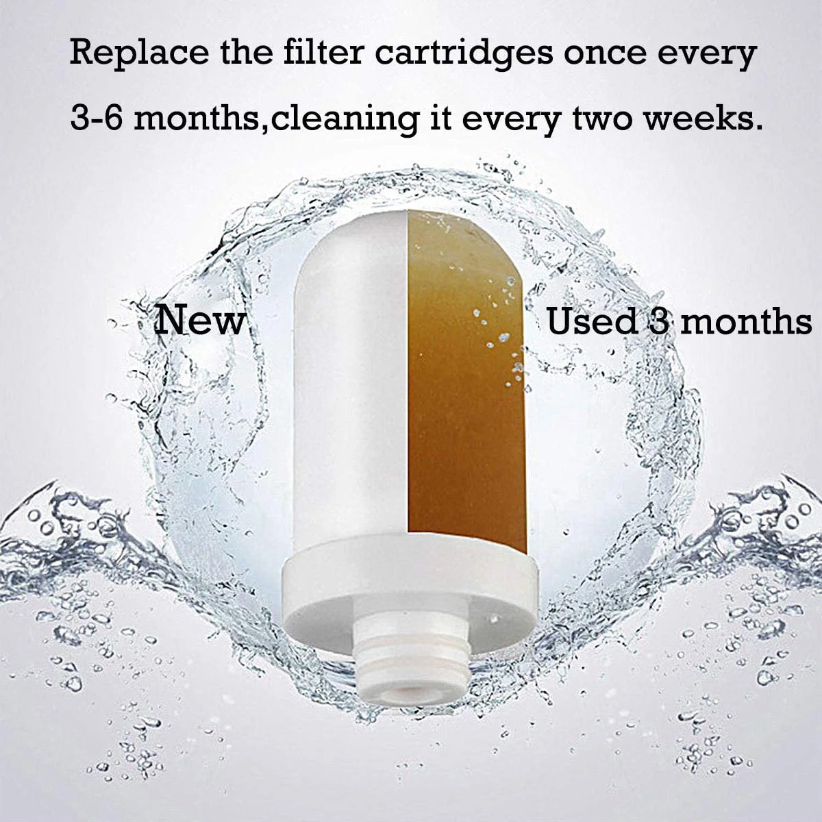 2 шт./упаковка картриджи для фильтрации воды на кран 8 слоев