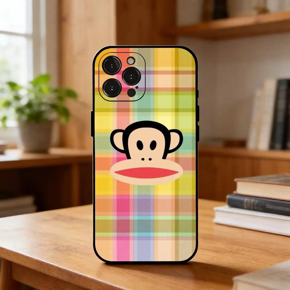 Модный чехол CUTE T-pauls-frank-s для iPhone 17, 16, 15, 14, 13, 12 Plus, Pro Max, XS, 5G, мягкий силиконовый, черный (art.: 3920d9749b5d9) - 3920d9749b5d9
