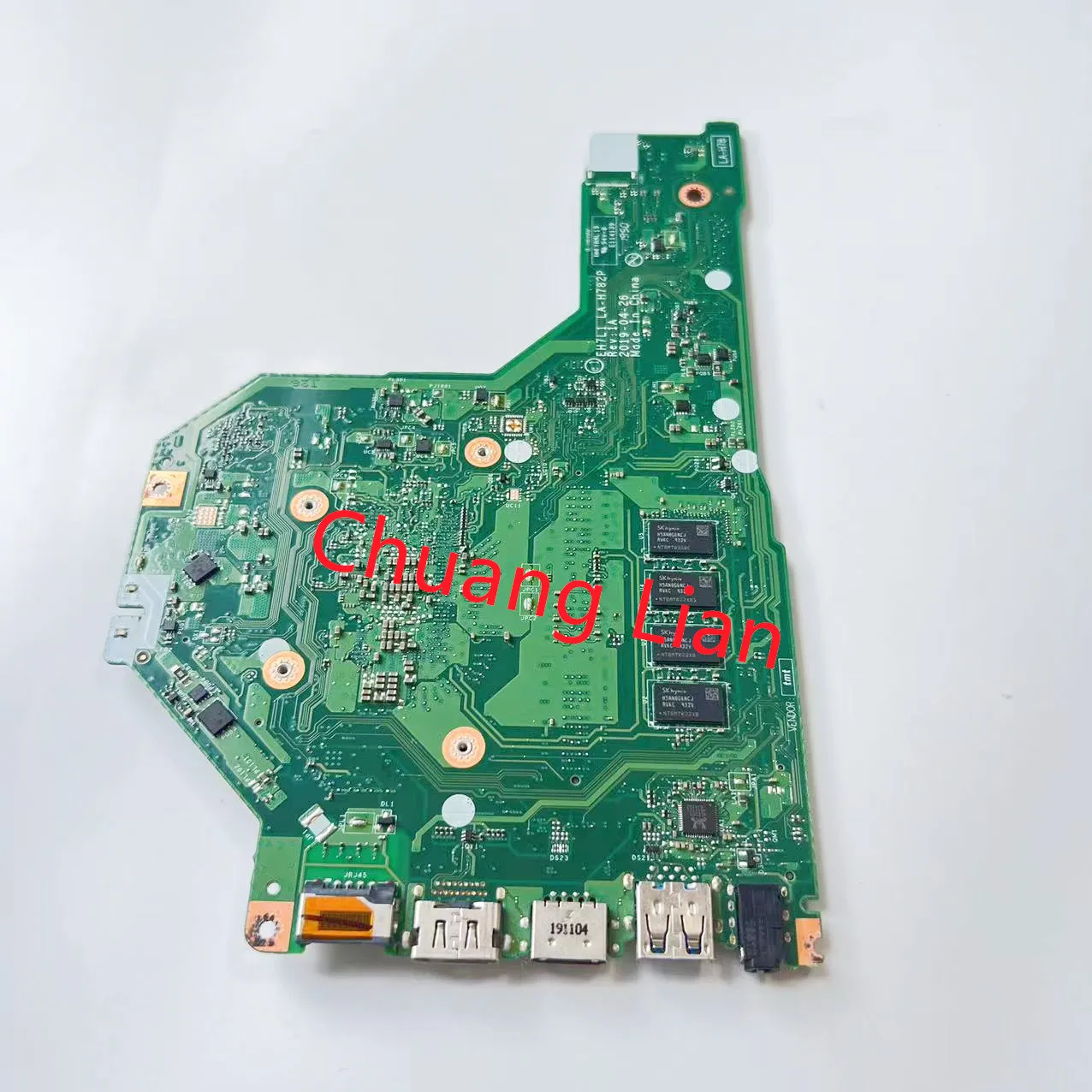 Для ACER Aspire 3 A315-51-34RE EH7L1 LA-H782P REV: 1.A ( 2019-04-26) с процессором I3 7020U I5 7200U I7 7500U 4 Гб ОЗУ DDR4 100%
