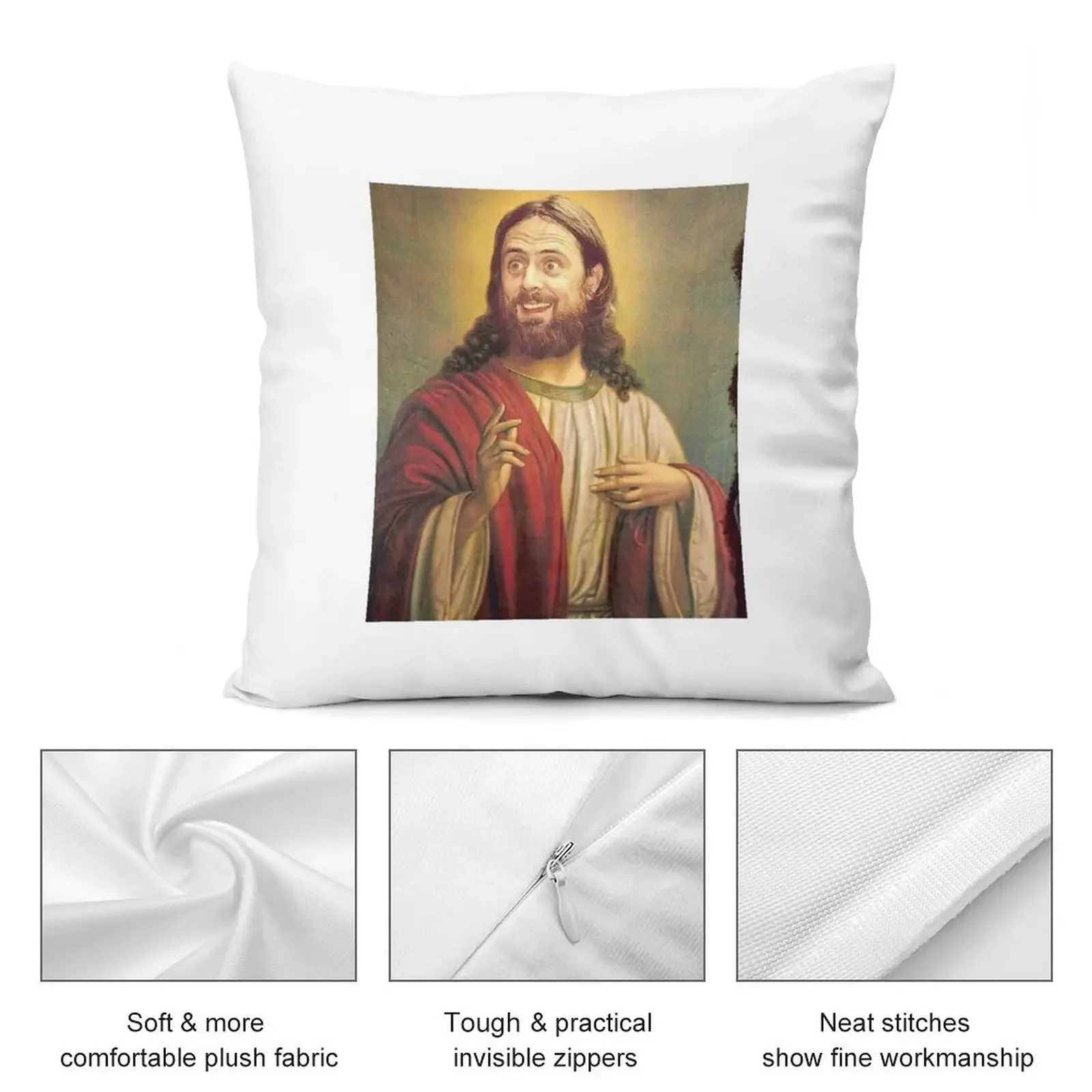 CJ McMahon Иисус декоративная подушка чехлы для дивана гостиной рождественские