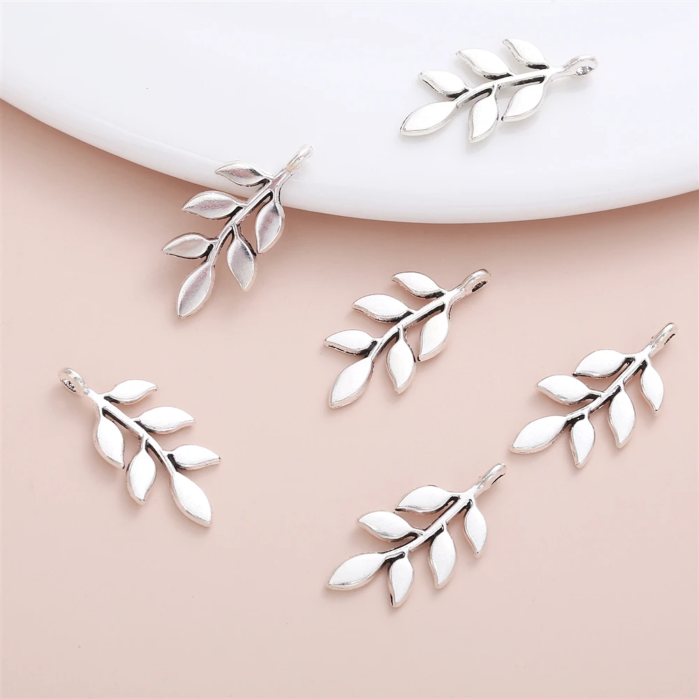 

80 шт./компл. оптовая продажа изысканных листьев ивы, очаровательные металлические аксессуары для женщин, подвеска, браслет, ожерелье, сделай...