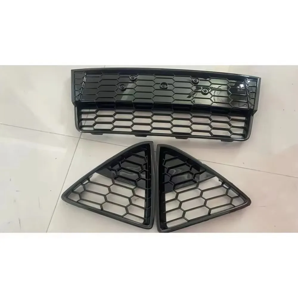 Фото Решетки радиатора ZF-Ji1 в стиле S для Ford Focus MK3 2011-2013 ZETEC, решетки бампера, комплекты для кузова автомобиля. №4