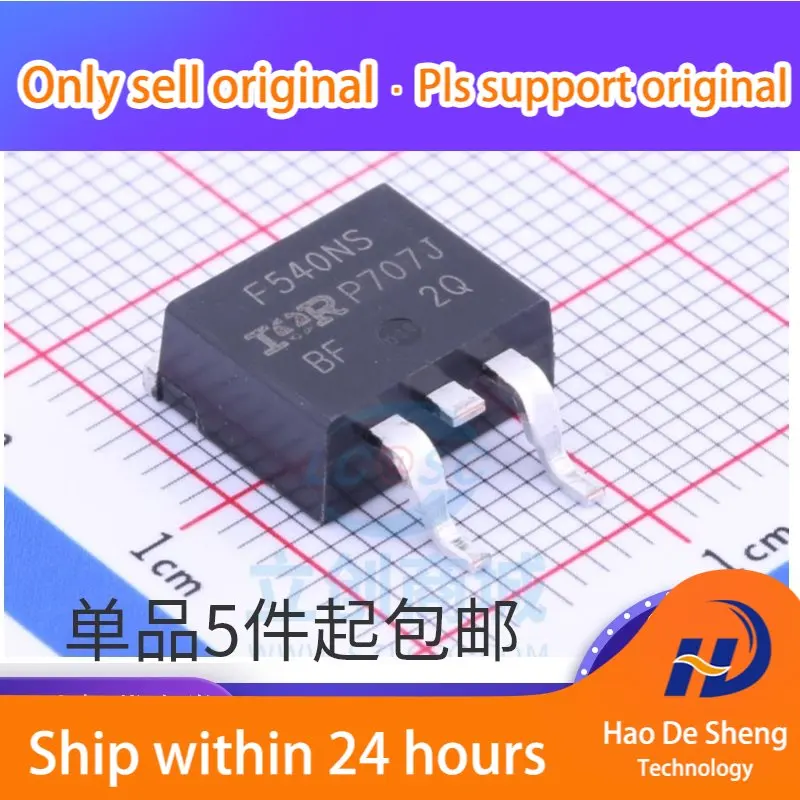 

10PCS/LOT F540NS IRF540NS IRF540NSTRLPBF TO-263 MOS Field-effect Transistor New Original In Stock