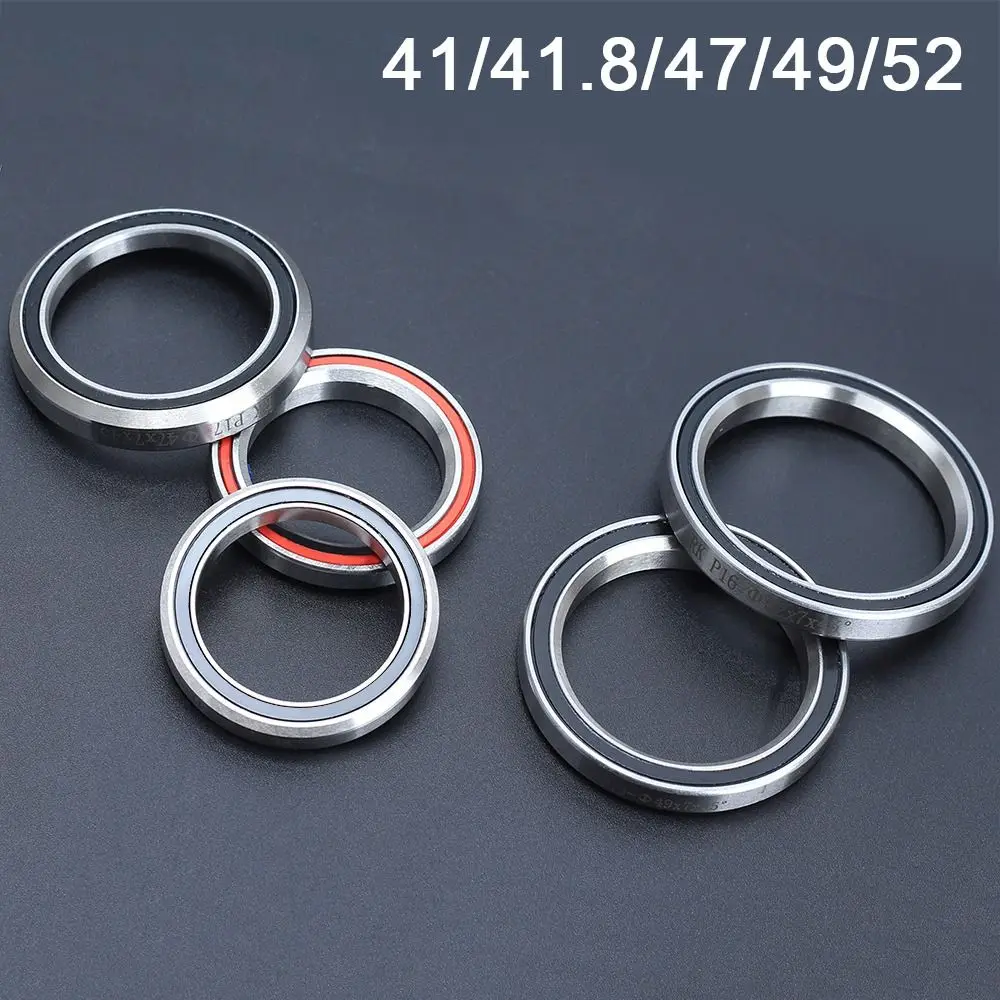 

MTB Road Bike 41/41.8/47/49/52mm Bicycle Headset Bearing Headset Repair Part Replace Accessories Steering Bearings